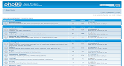Desktop Screenshot of forum.jaws-project.com